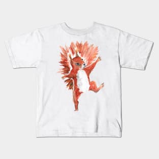 Dancing away, Squirrel Kids T-Shirt